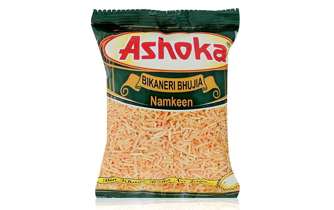 Ashoka Bikaneri Bhujia Namkeen   Pack  18 grams